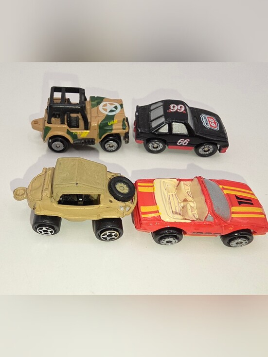 Micro Machines Other - 1988-1992 Micro Machines Lot Camaro IROC-Z Military Jeep VW Schwimmwagen